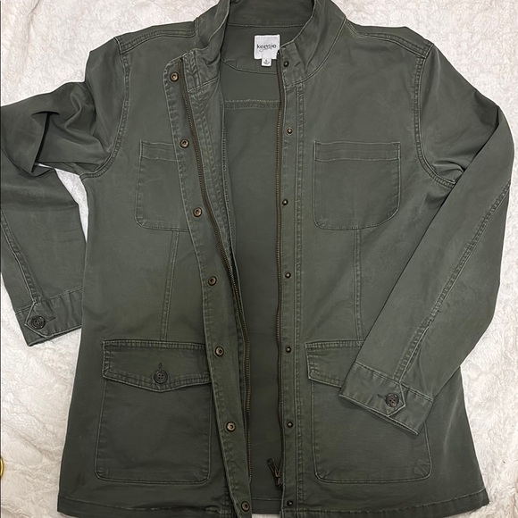 Madewell Olive Green Utility Jacket - Picture 3 of 5
